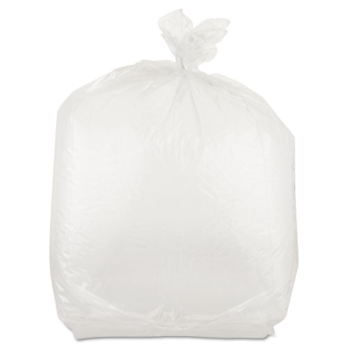 INTEPLAST Food Bags, 22 Qt, 1 Mil, 10" X 24", Clear, 500-carton