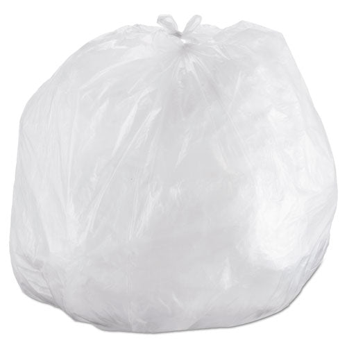 INTEPLAST High-density Commercial Can Liners, 60 Gal, 16 Microns, 43" X 48", Natural, 200-carton