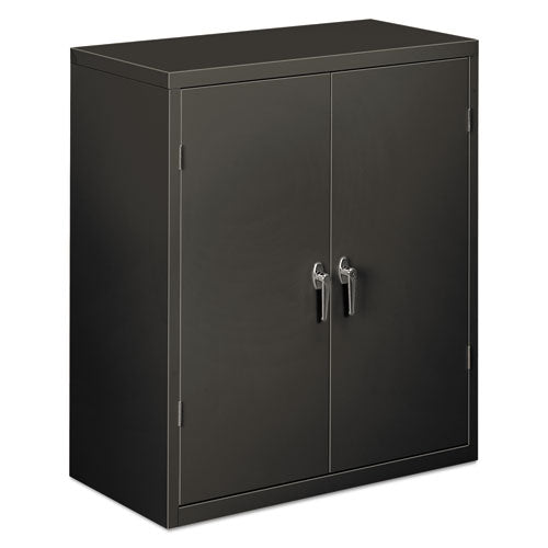 HON Assembled Storage Cabinet, 36w X 18 1-8d X 41 3-4h, Charcoal