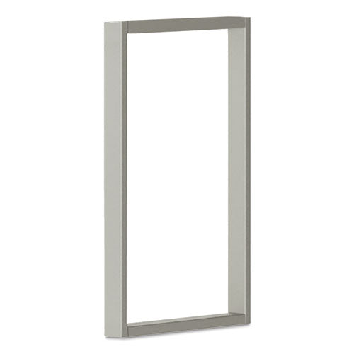 HON Voi O-leg Supports For Overhead Cabinet, 14.25" X 20.5", Metallic Platinum Gray