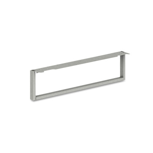 HON Voi O-leg Support For Low Credenza, 30" X 7", Platinum Metallic