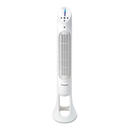 HONEYWELL Quietset Whole Room Tower Fan, White, 5 Speed