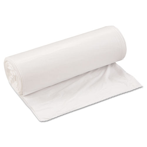 INTEPLAST Low-density Commercial Can Liners, 33 Gal, 0.8 Mil, 33" X 39", White, 150-carton